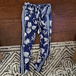 Mini Boden Blue and White Kids Casual Bottoms
